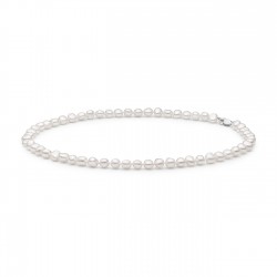 Colier perle naturale albe si argint 40 cm DiAmanti BRW47-C-G (Argint 925‰ 0,9 g.)